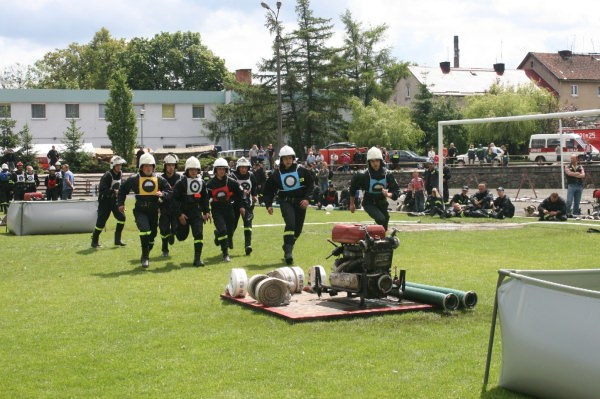 Powiatowe zawody OSP i rat.med. 2009
