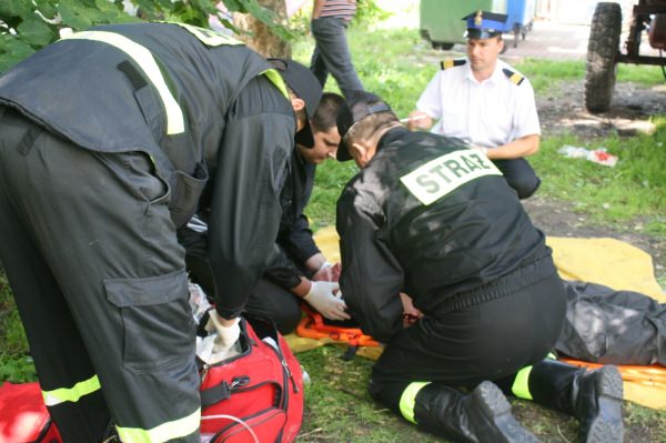 Powiatowe zawody OSP i rat.med. 2009