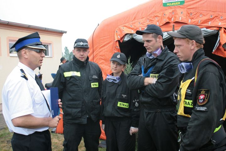 Powiatowe zawody OSP i rat.med. 2011