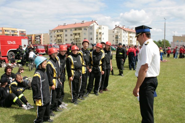 Powiatowe zawody MDP i rat.med. 2010