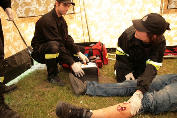 Powiatowe zawody MDP i rat.med. 2010