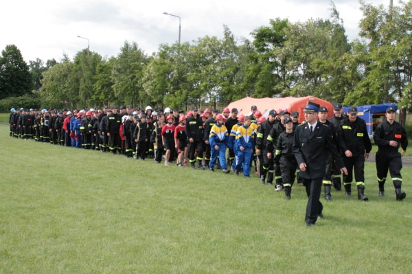 Powiatowe zawody MDP i rat.med. 2010