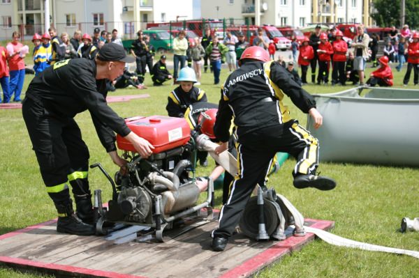 Powiatowe zawody MDP i rat.med. 2010