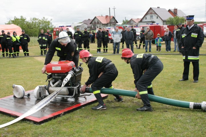 Powiatowe zawody MDP i rat.med. 2012