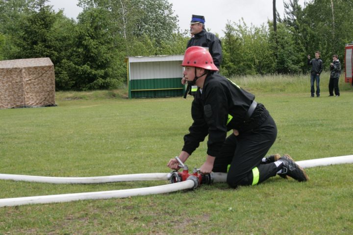Powiatowe zawody MDP i rat.med. 2012