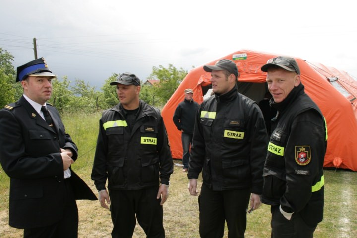 Powiatowe zawody MDP i rat.med. 2012