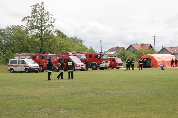 Powiatowe zawody MDP i rat.med. 2012