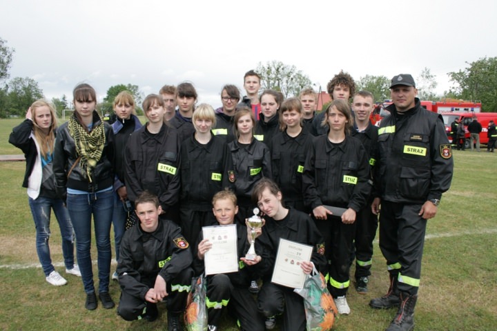 Powiatowe zawody MDP i rat.med. 2012